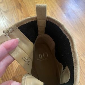 Jennifer Lopez Beige Ankle Booties